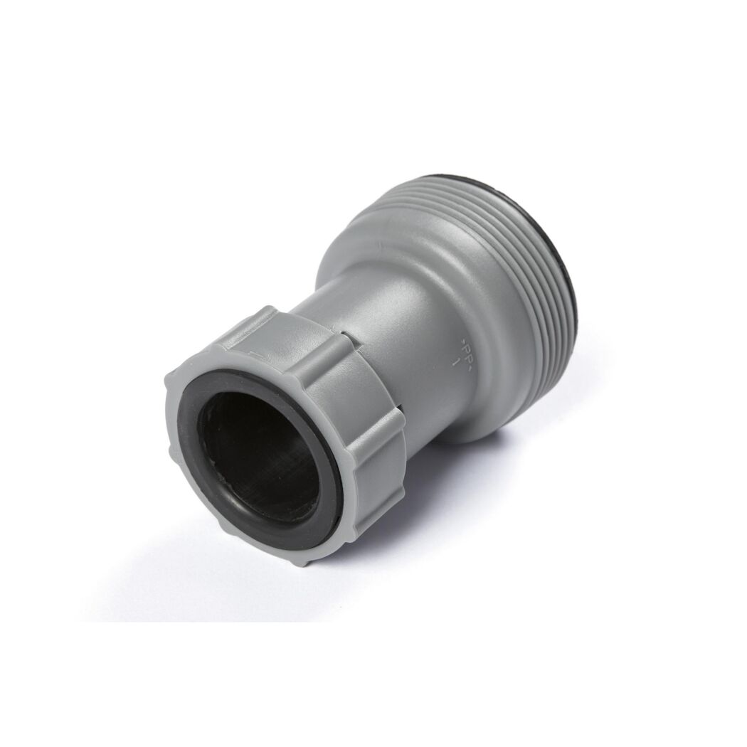 Grauer Schlauchadapter