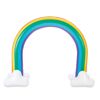 Aufblasbarer Regenbogen mit Wolken