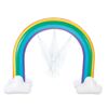 Regenbogenförmige Wasserdusche