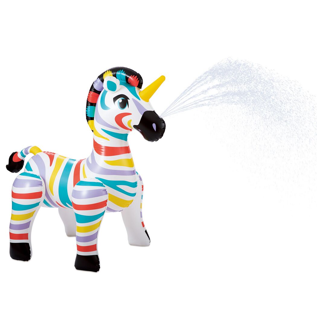 Aufblasbarer Zebra-Sprinkler