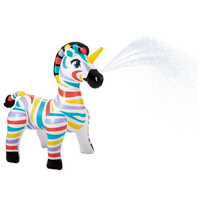Aufblasbarer Zebra-Sprinkler