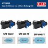 Drei Schwimmbadpumpen SPP-Serie