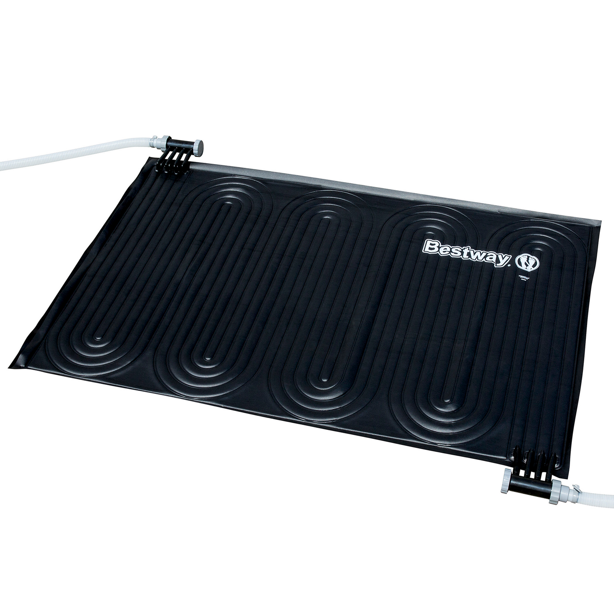 Solar-Poolheizung schwarz  110 x 171 cm