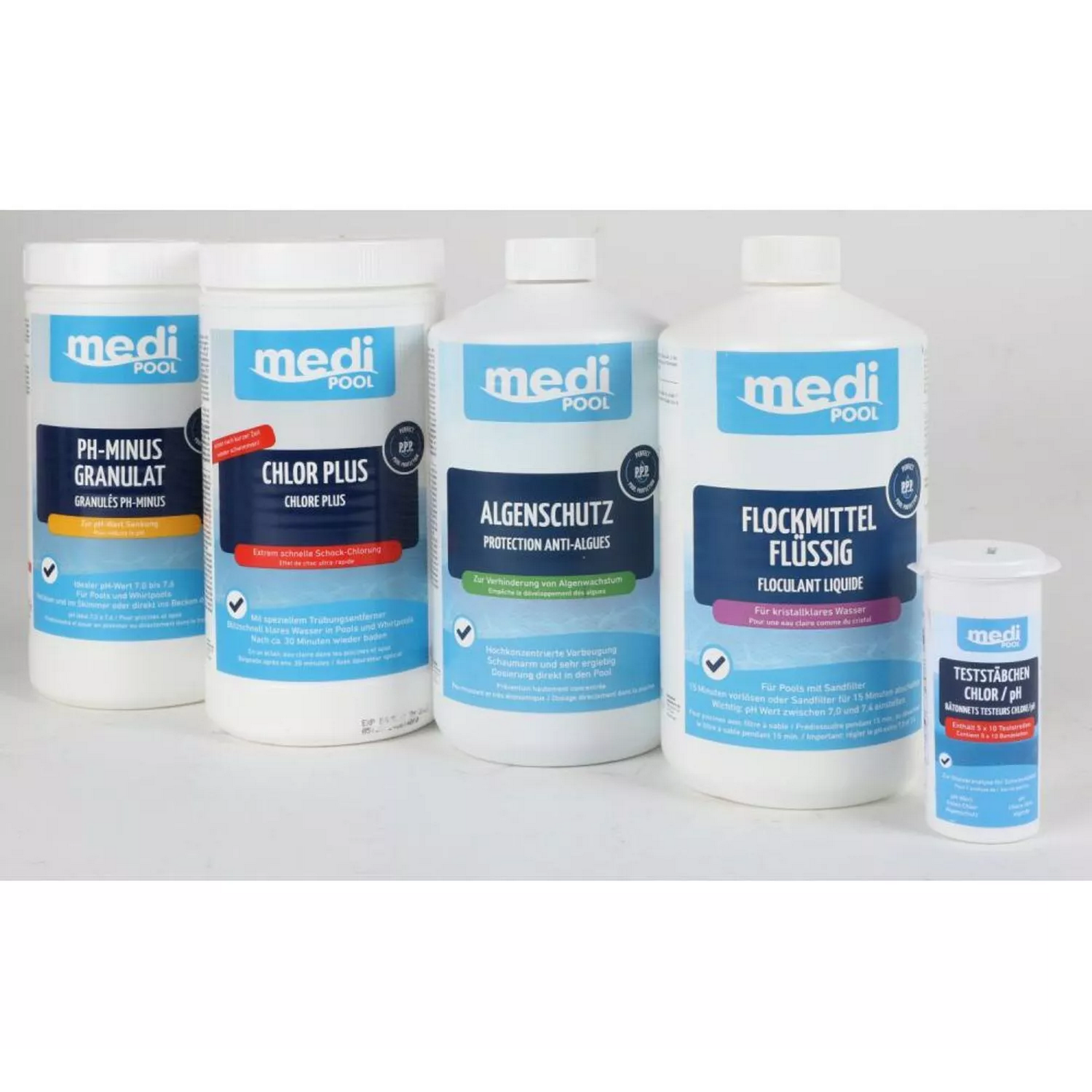 Starter-Set Chlor 4,5 kg 5-teilig