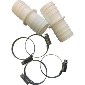 Schlauchtülle Ø 32-38mm 2 Stück mit Schellen