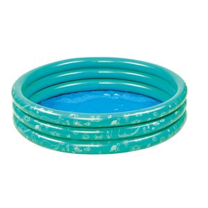 Planschbecken '3-Ring Eco' türkis/blau Ø 100 x 23 cm