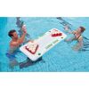 Beer Pong Luftmatratze 'Pool Party' weiß/grün 60 x 140 cm