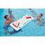 Beer Pong Luftmatratze 'Pool Party' weiß/grün 60 x 140 cm