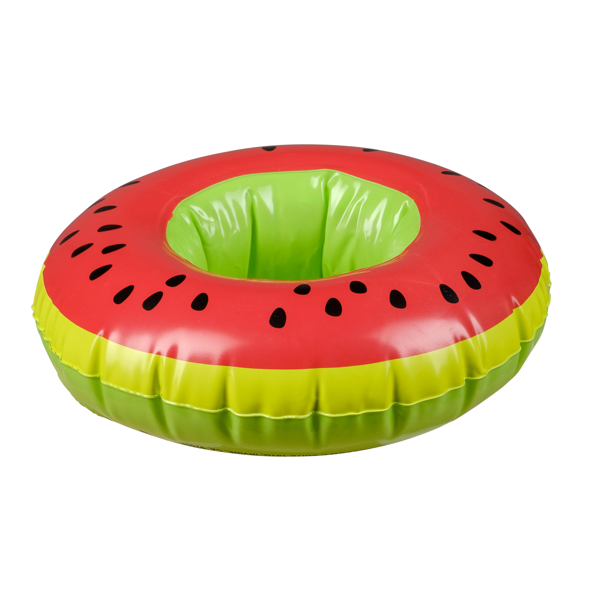 Getränkehalter 'Melone' aufblasbar Ø 19 x 6 cm