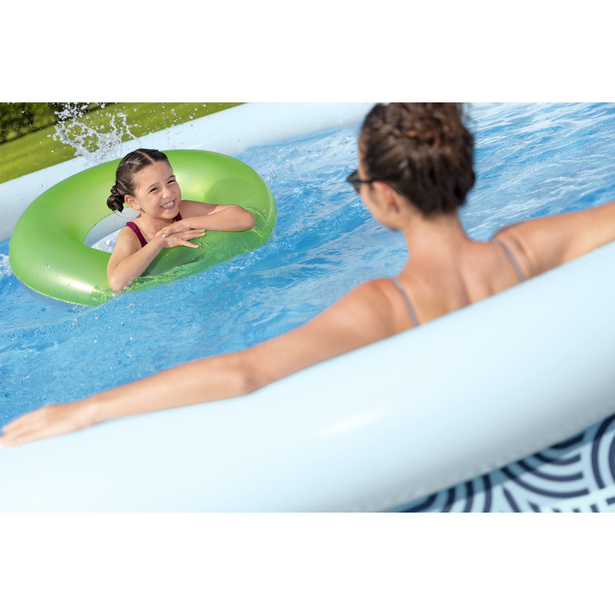 Aufstellpool-Set 'Fast Set™' Ø 396 x 84 cm mit Filterpumpe