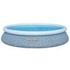 Blauer aufblasbarer Gartenpool