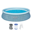 Aufstellpool-Set 'Fast Set™' Ø 457 x 107 cm mit Filterpumpe