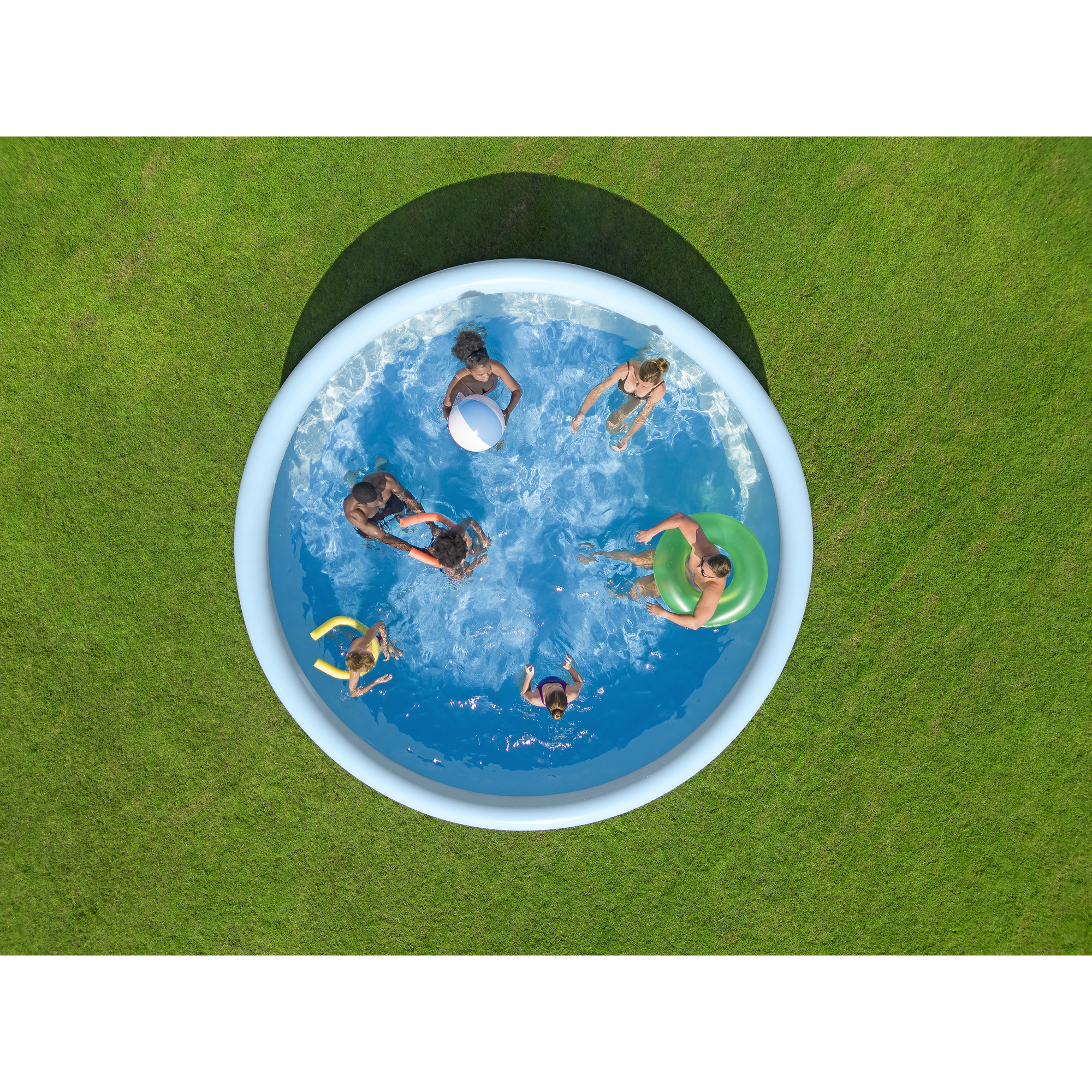 Aufstellpool-Set 'Fast Set™' Ø 457 x 107 cm mit Filterpumpe