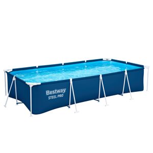 Frame-Pool-Set 'Steel Pro™' 400 x 211 x 81 cm mit Filterpumpe