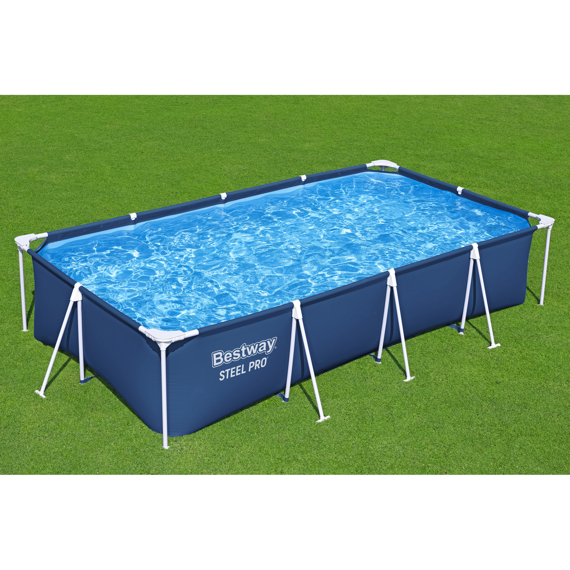 Frame-Pool-Set 'Steel Pro™' 400 x 211 x 81 cm mit Filterpumpe + product picture