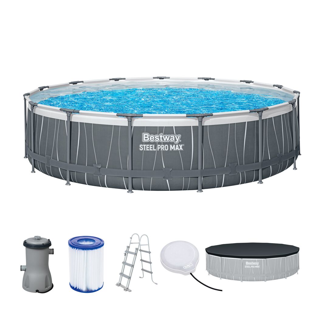 Frame-Pool-Set 'Steel Pro MAX™' Ø 457 x 107 cm mit Filterpumpe