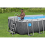 Frame-Pool-Set 'Steel Pro MAX™ Splashview™' 488 x 244 x 122 cm mit Filterpumpe