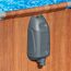 Poolpumpe an Poolwand