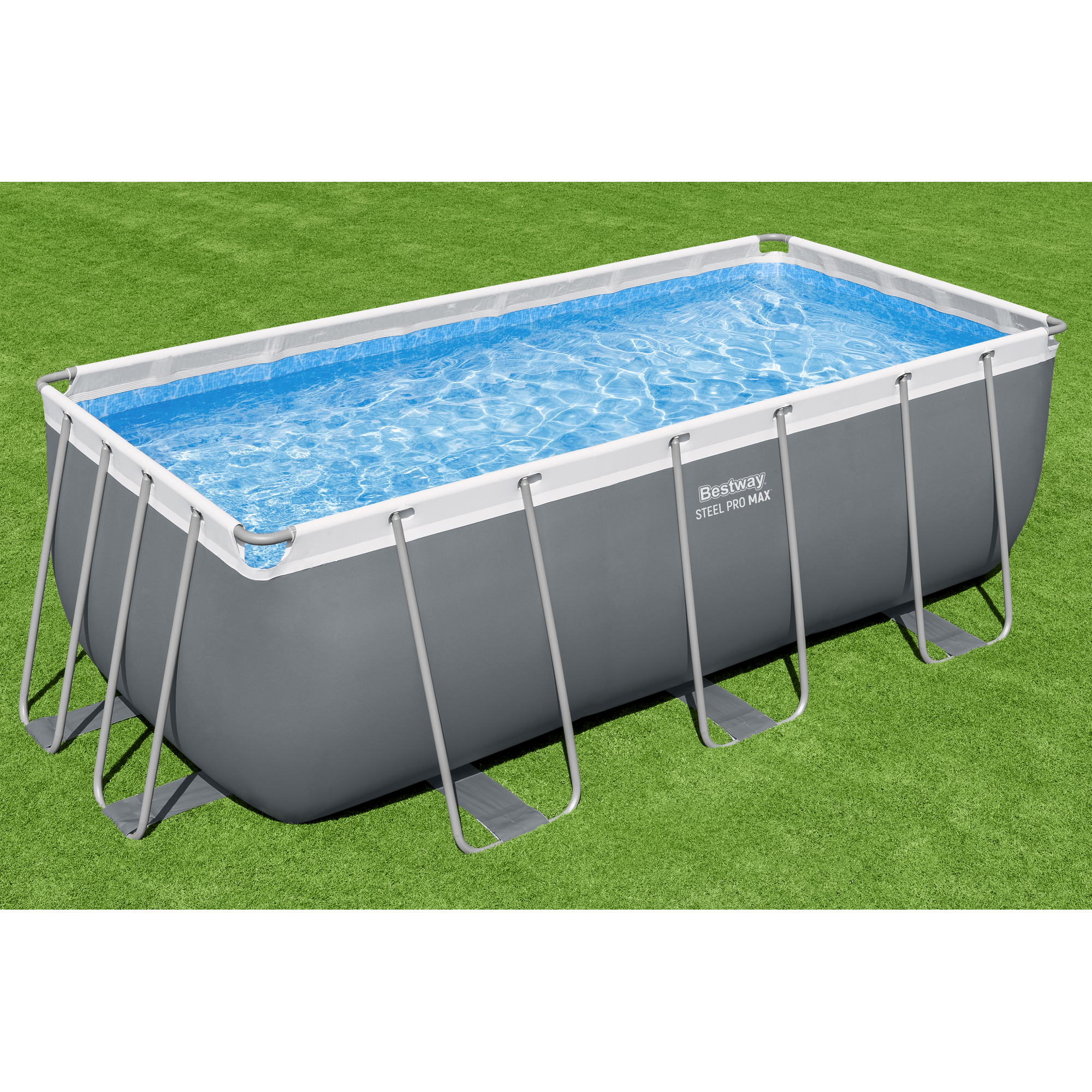 Frame-Pool-Set 'Steel Pro MAX™' 412 x 201 x 122 cm mit Filterpumpe