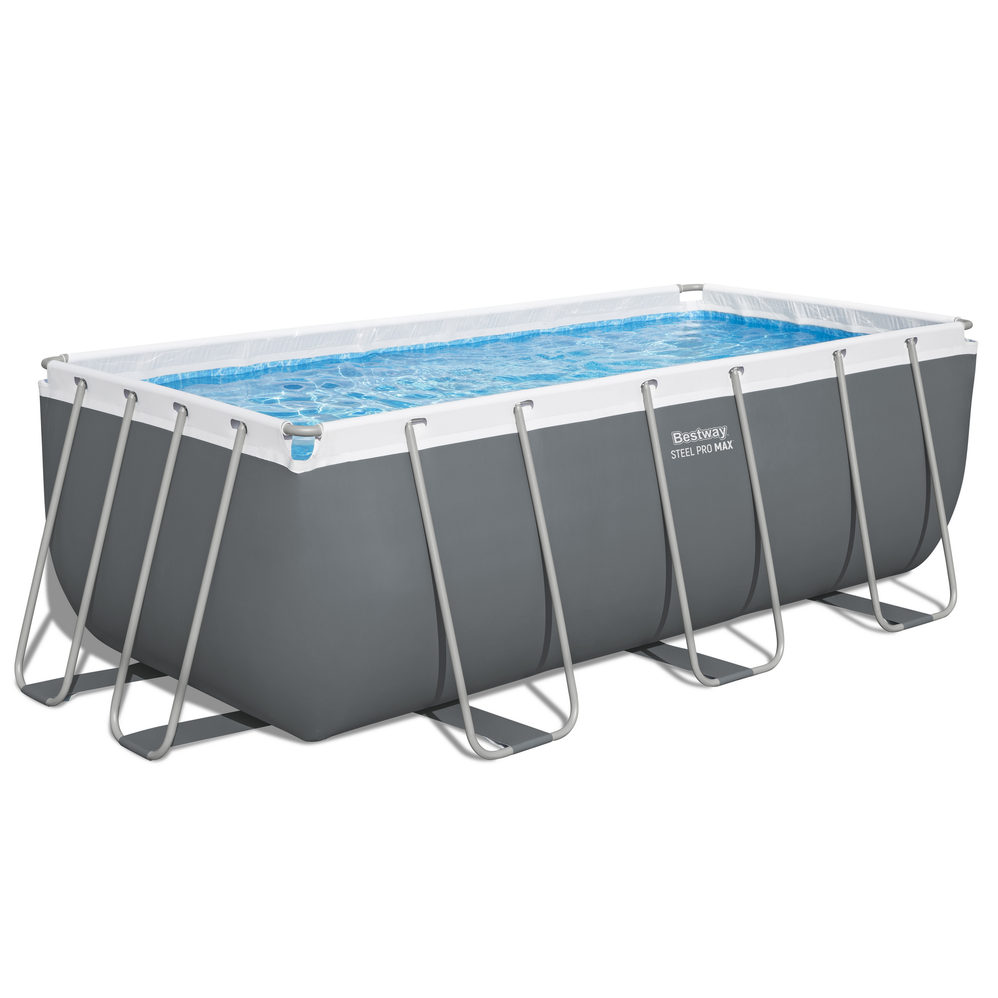 Frame-Pool-Set 'Steel Pro MAX™' 412 x 201 x 122 cm mit Filterpumpe