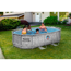 Frame-Pool-Set 'Steel Pro MAX™ Splashview™' 427 x 250 x 100 cm mit Filterpumpe