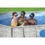 Frame-Pool-Set 'Steel Pro MAX™ Splashview™' 427 x 250 x 100 cm mit Filterpumpe