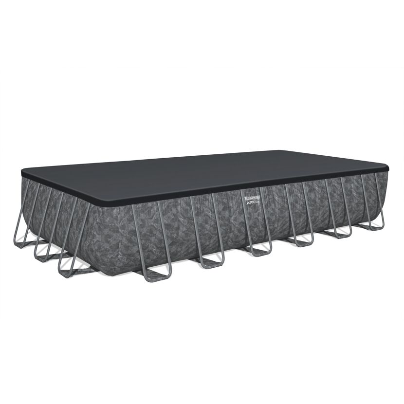 Abgedeckter Pool