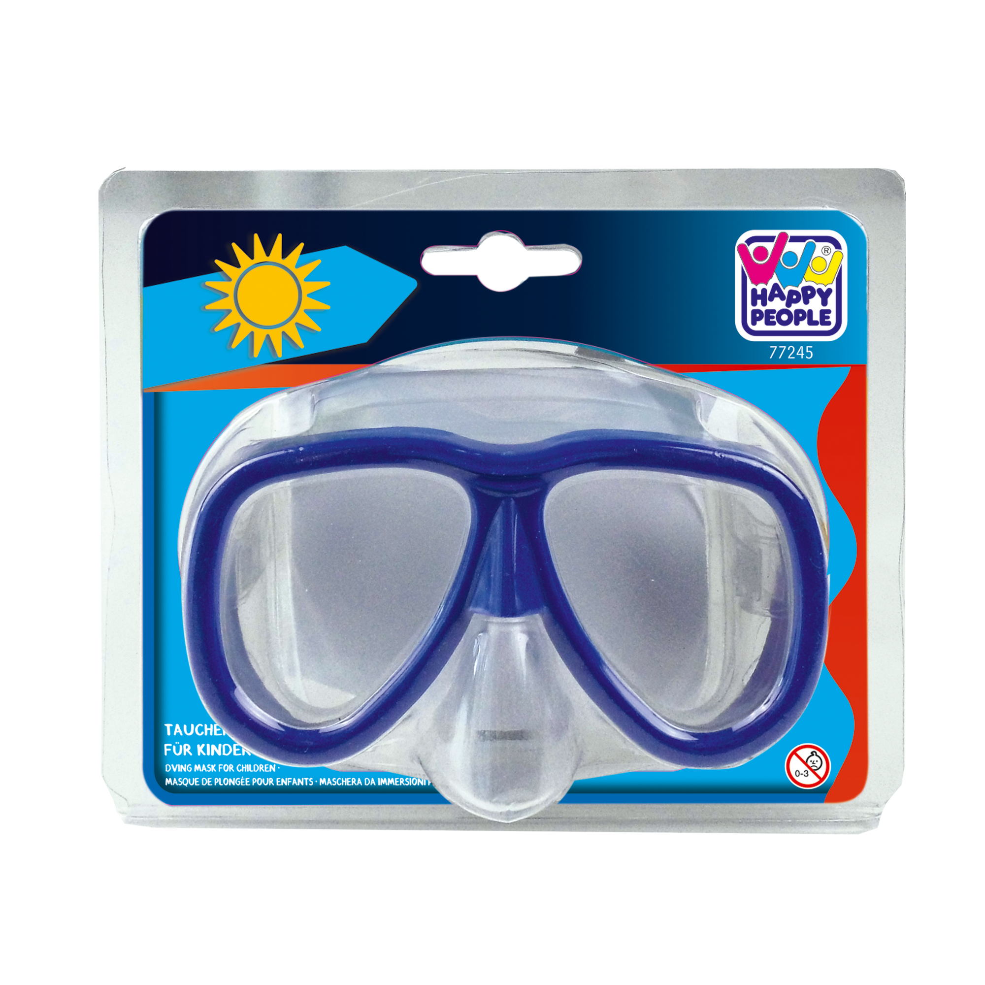 Tauchermaske für Kinder 7 x 18 x 15 cm