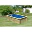 Holzpool im Garten