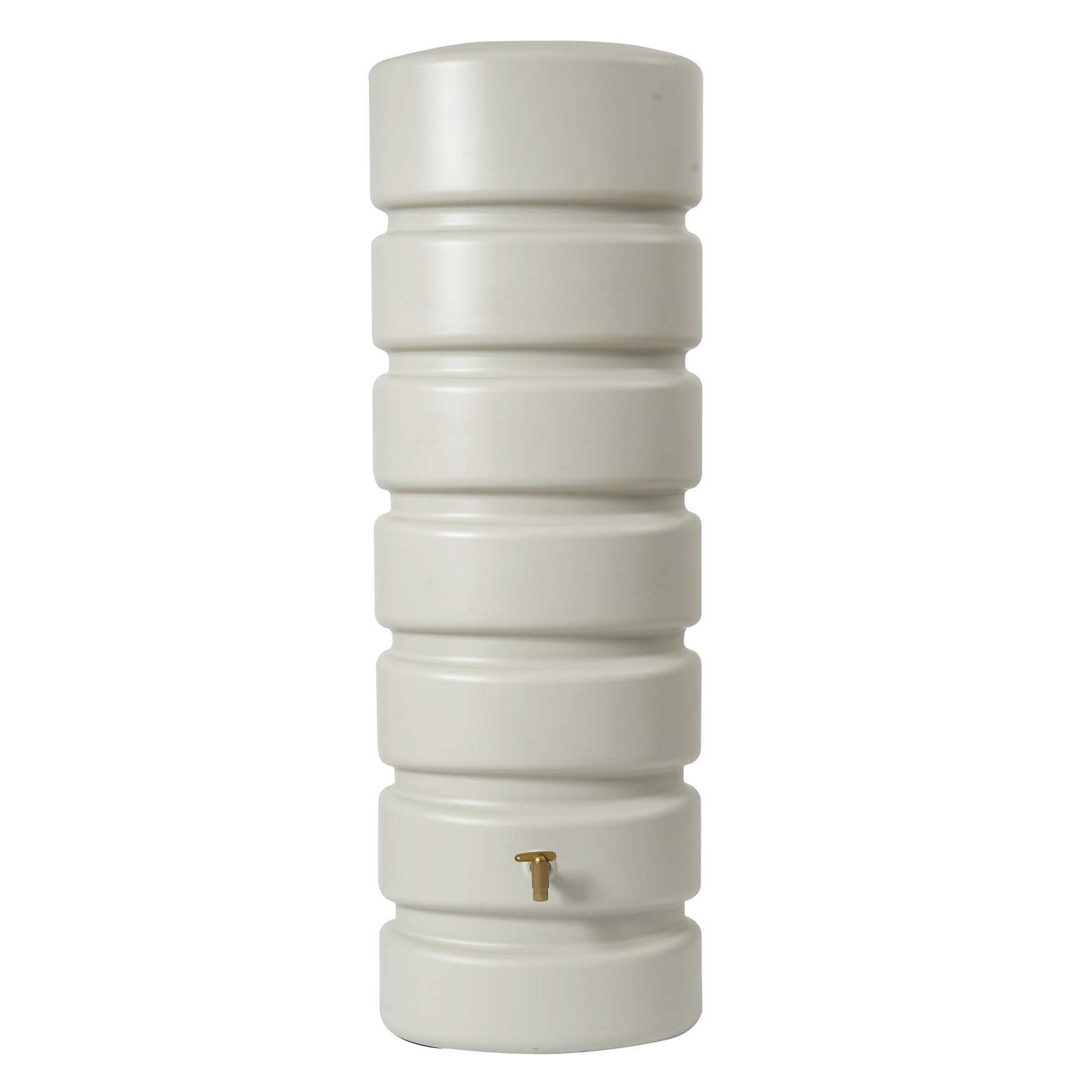 Sandfarbener Wassertank Classic mit Zapfhahn