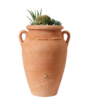 Regenspeicher bepflanzbar 'Exclusive-Line' terrakotta 260 l