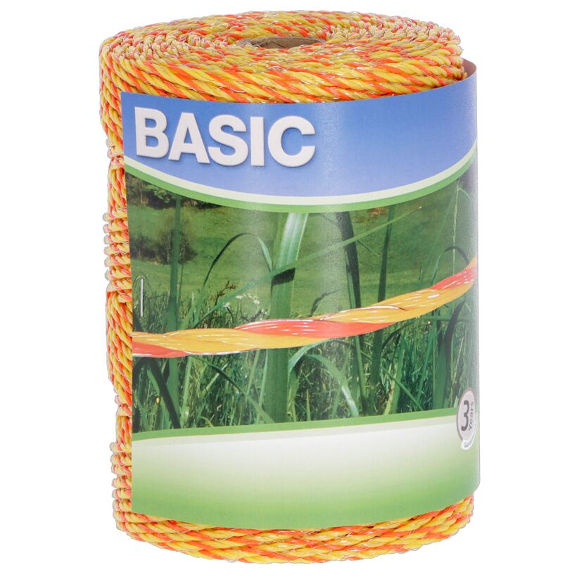 Rolle orange-gelbe Litze auf Gras