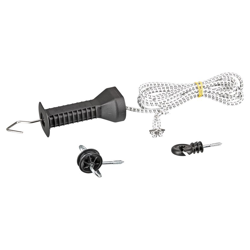 Torgriff-Set weiß, Elastikseil 3 - 6 m