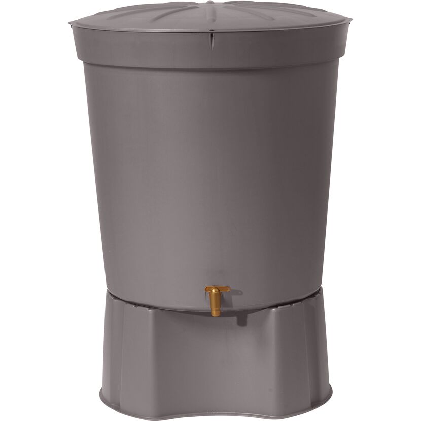 Regentonne 'Lanzarote' graphite grey 300 l