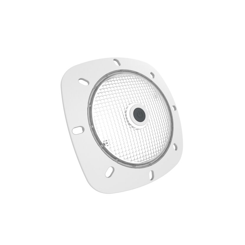 Weiße LED Sicherheitsleuchte mit Abdeckung
