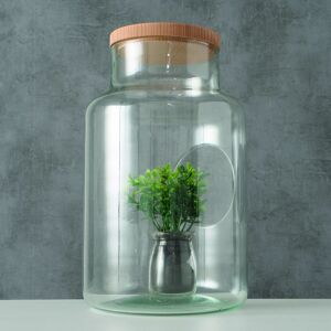 Vase 'Eco-Glas' Klarglas Ø 19 x 32 cm