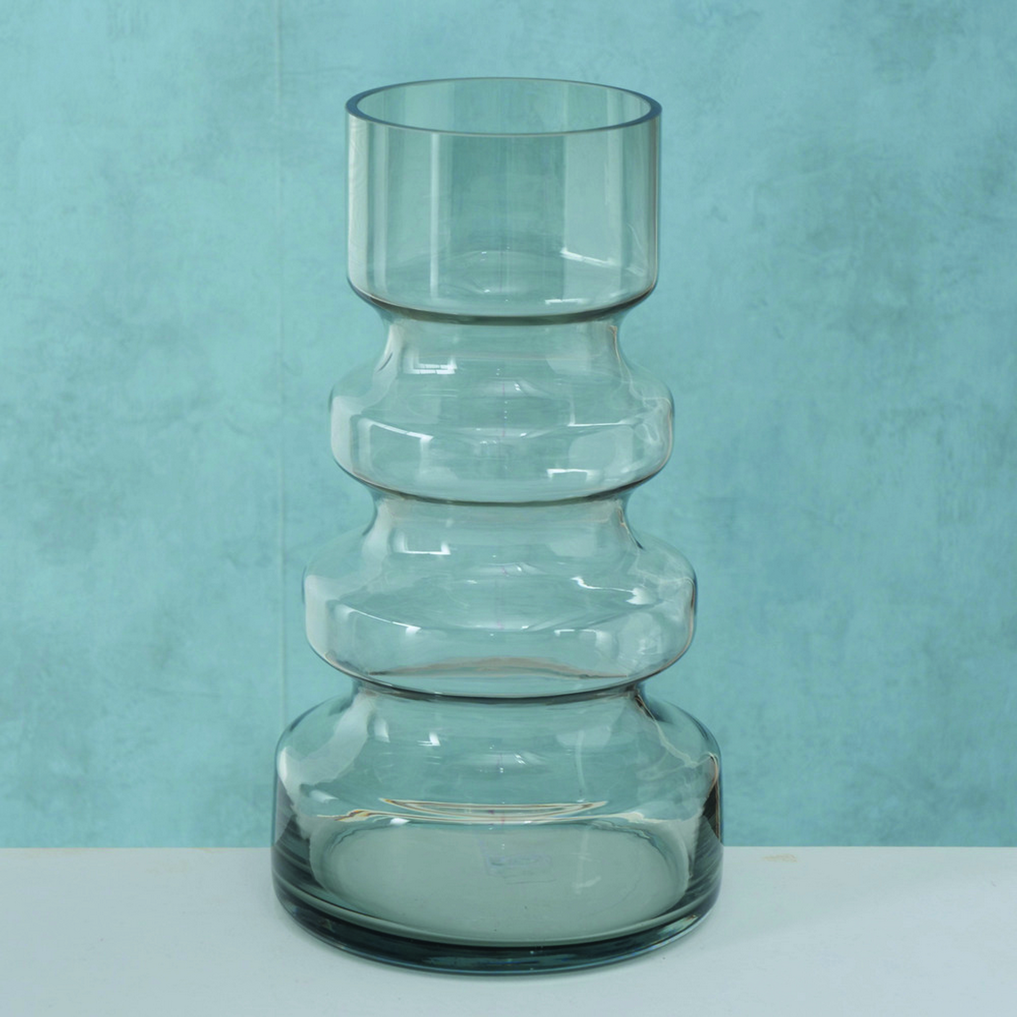 Vase 'Meandra' Glas durchgefärbt Ø 16 x 30 cm + product picture