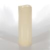 LED Kerze cremefarben