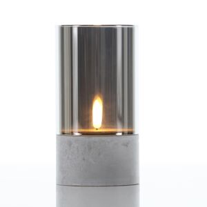 LED-Kerze 'Gracia' groß 8,5 x 8,5 x 15,5 cm