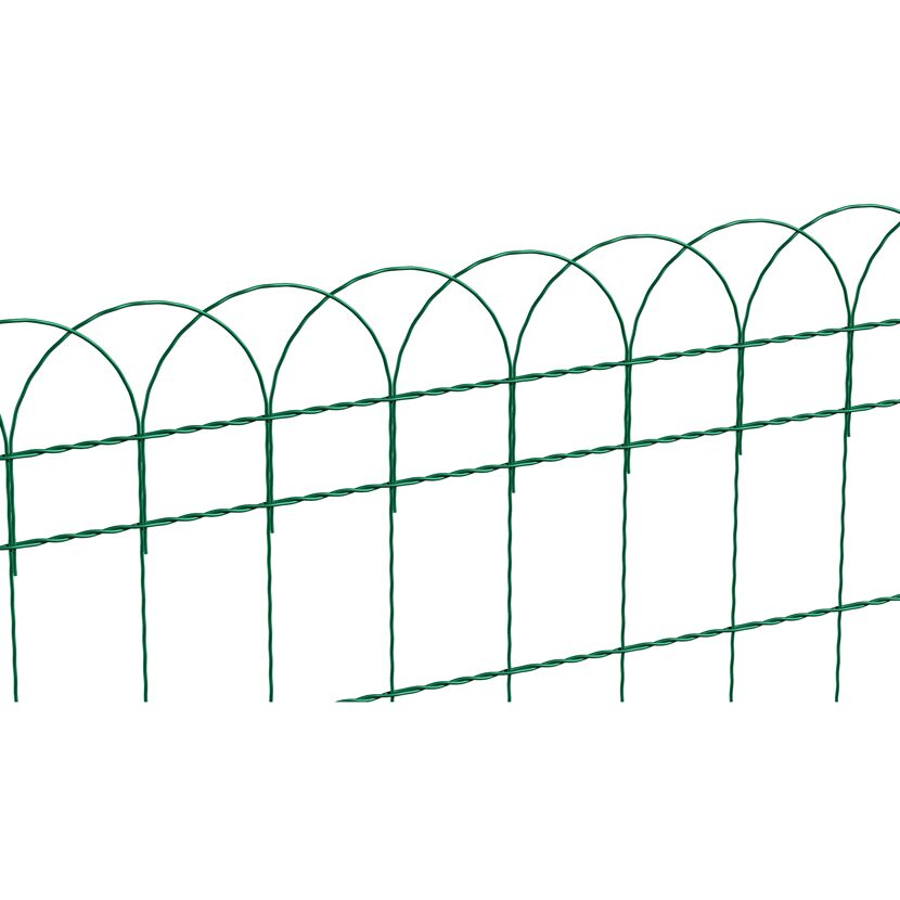 Ziergeflecht 'Rondo' grün Ø 2,4 mm 65 x 1000 cm