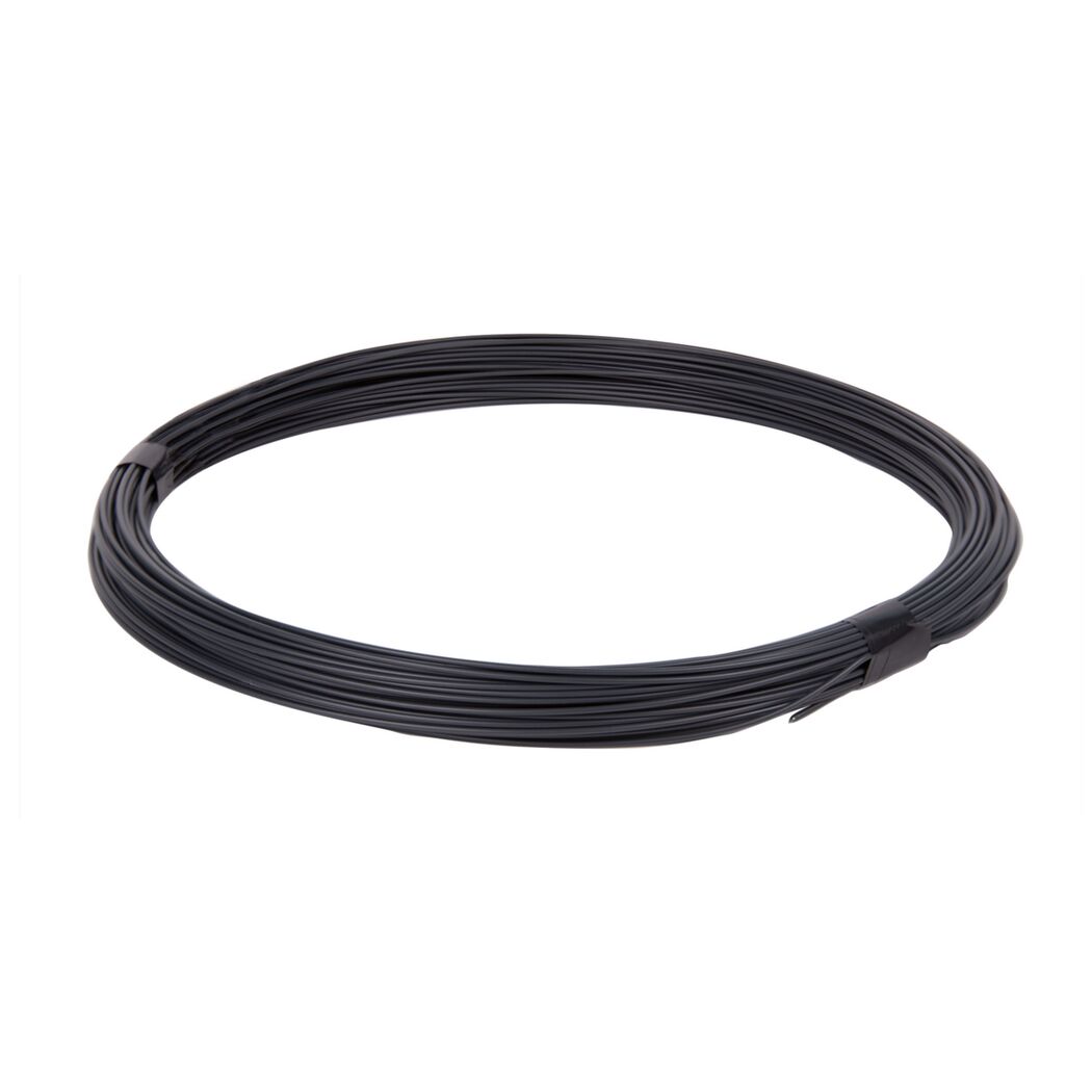 Anthrazitfarbener Spanndraht, Länge 55 m, Durchmesser 3,8 mm