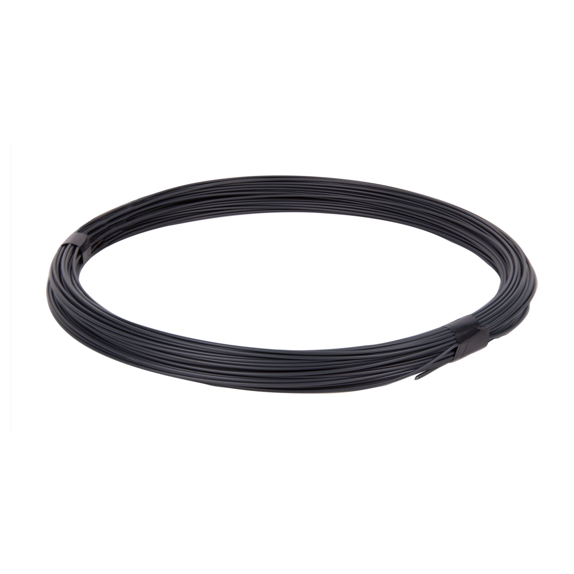 Anthrazitfarbener Spanndraht, Länge 55 m, Durchmesser 3,8 mm