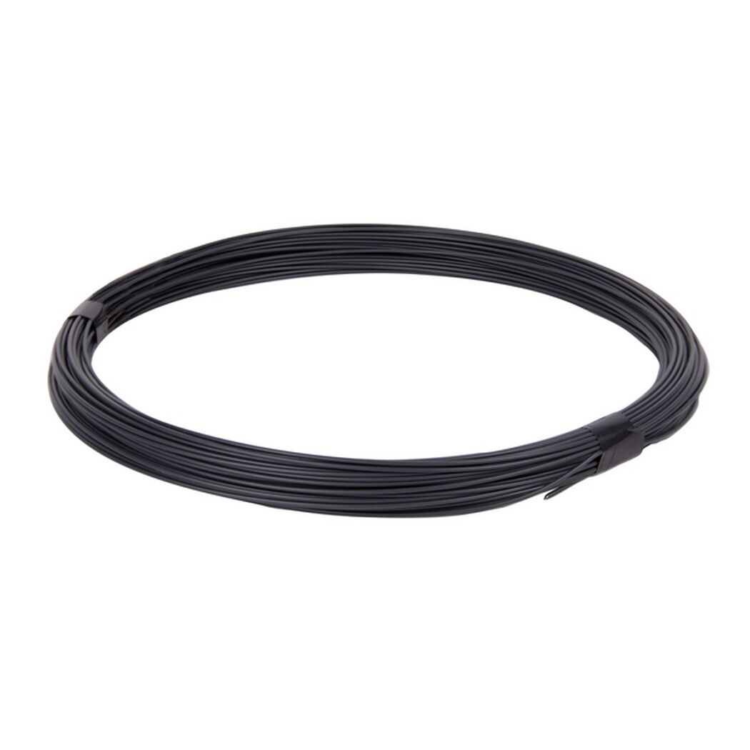 Anthrazitfarbener Spanndraht, 2 mm Durchmesser, 50 m lang
