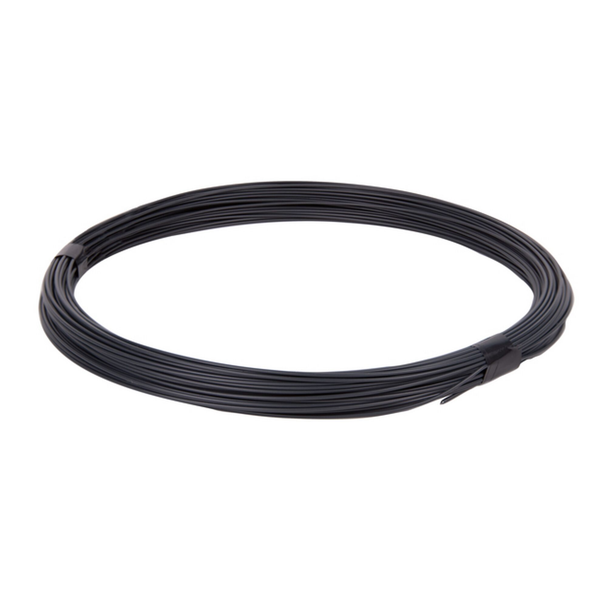 Anthrazitfarbener Spanndraht, 2 mm Durchmesser, 50 m lang