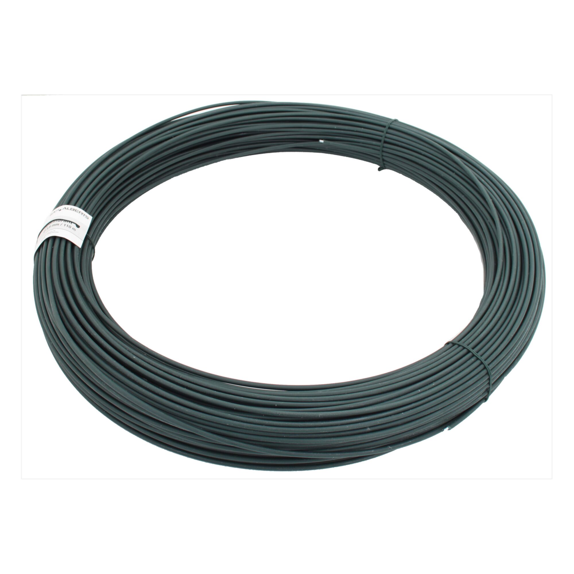 Grüner Spanndraht, 110 m lang, 3,8 mm dick