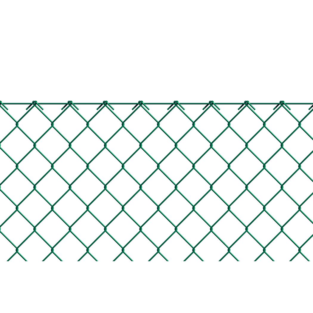 Maschendrahtgeflecht grün Ø 2,8 mm 100 x 1500 cm