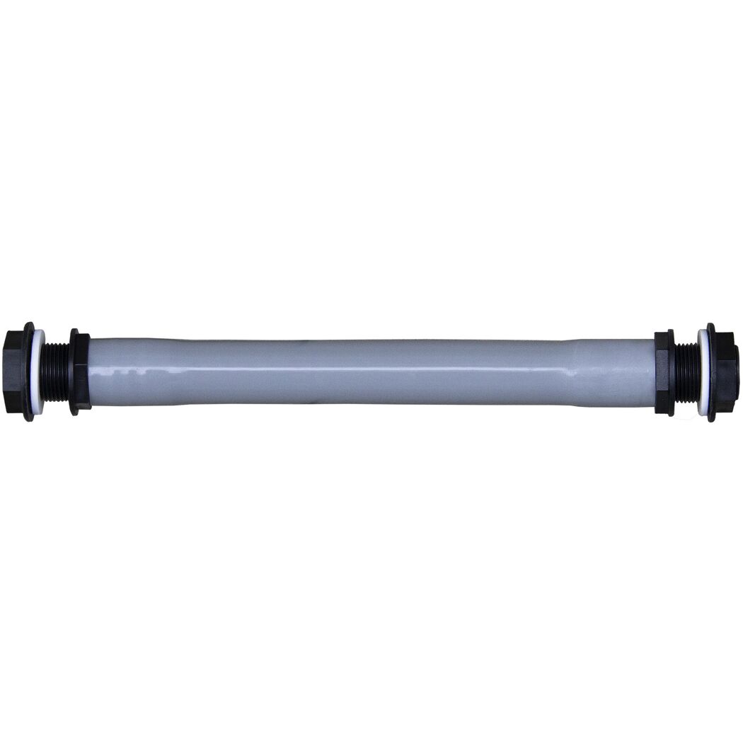 Grauer Verbinder für Tonne