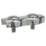 Metallischer Seilverbinder mit zwei Schrauben