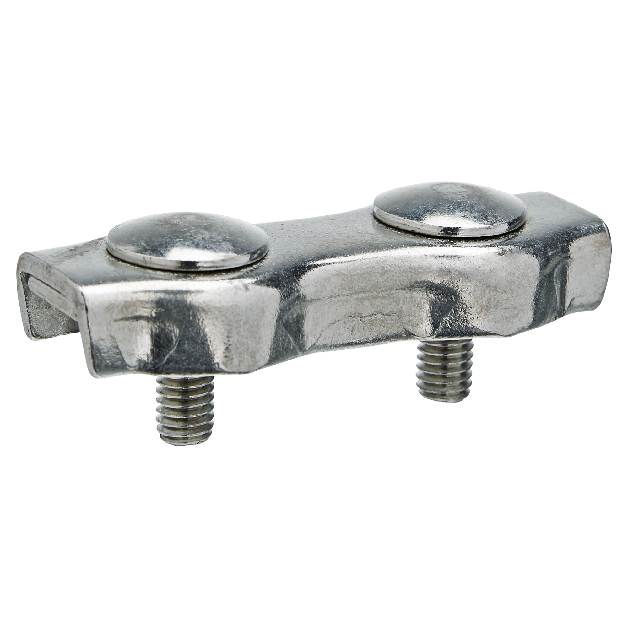Metallischer Seilverbinder mit zwei Schrauben