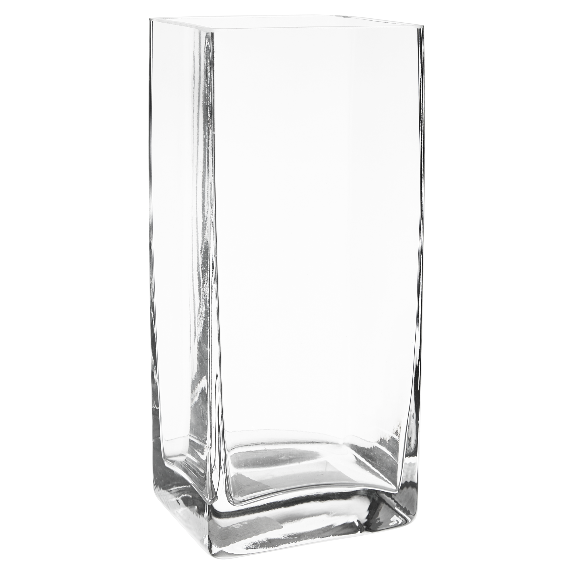 Dekovase „Matrix“ Glas transparent 10 x 8 x 22 cm + product picture
